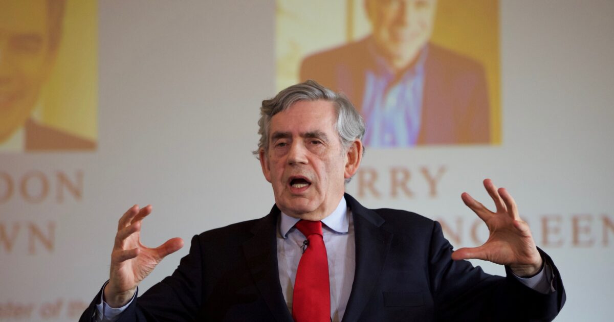 OpenGraph Image for Richest oil states should pay climate tax, says Gordon Brown
