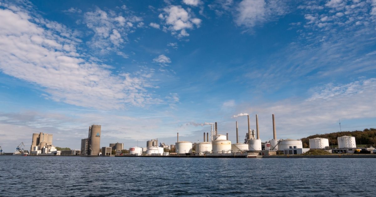 North Sea oil and gas infrastructure