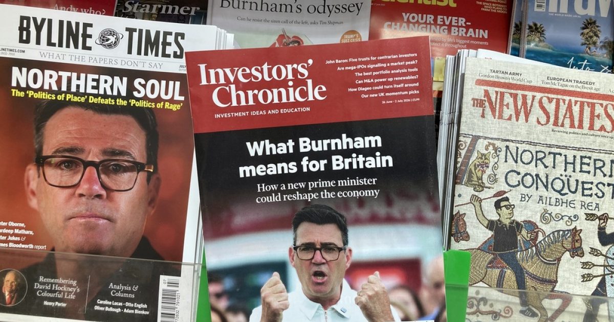 OpenGraph Image for Burnham set to back North Sea drilling in first week as PM