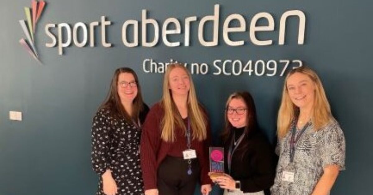 OpenGraph Image for Sport Aberdeen thrilled to achieve Paths for All health and wellbeing award