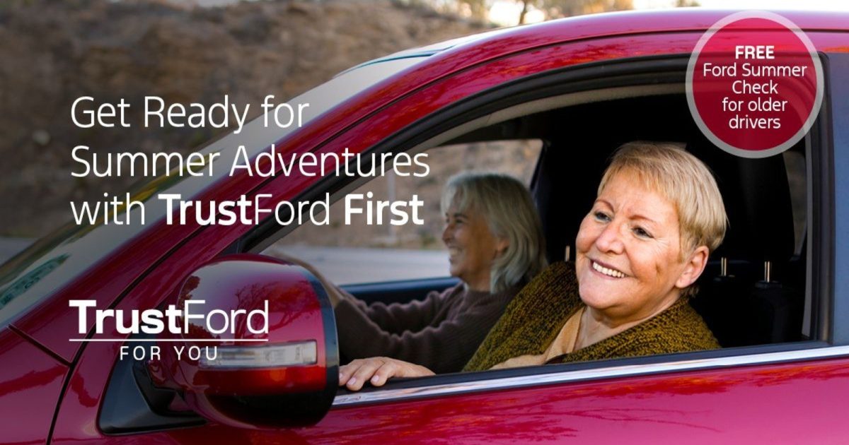 OpenGraph Image for TrustFord Aberdeen offers free Summer Check for drivers aged 65+