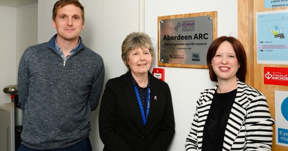 OpenGraph Image for University of Aberdeen scientist honoured for animal-free research