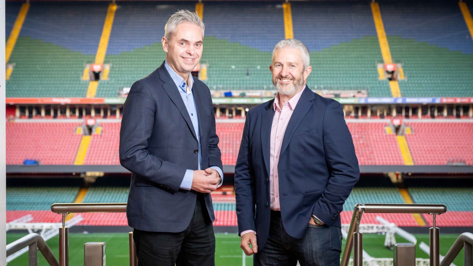 From left, John Beevers, Partner and Head of Professional Services at AAB and Nigel Greenaway, CEO of GS Verde.