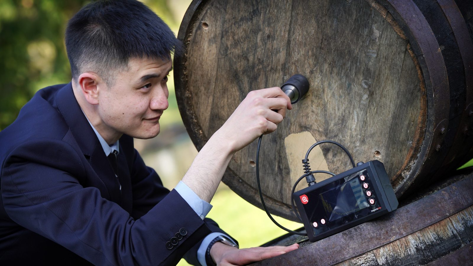 Innovation of the Year - Dr Dayi Zhang and the ultrasonic whisky level monitor
