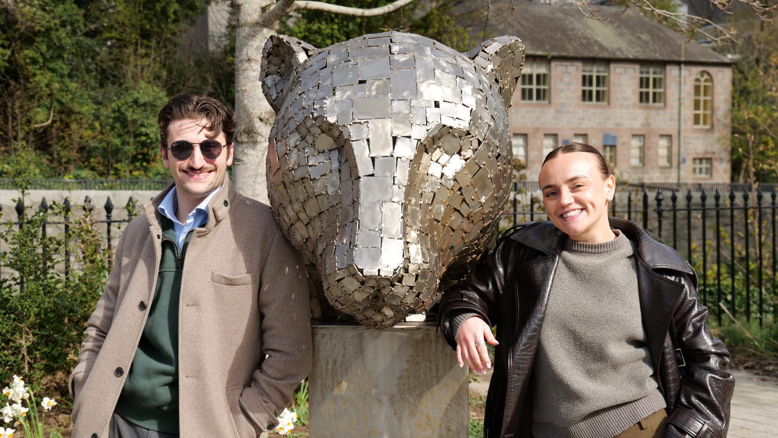 Finlay Hendry and Amy Innes