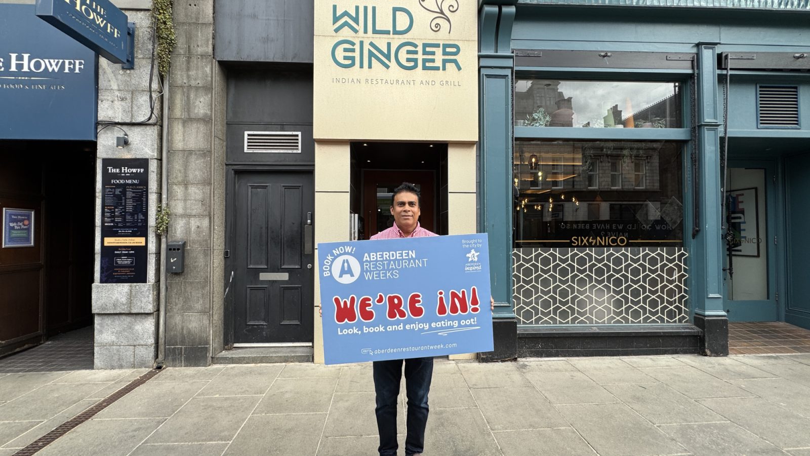 Wild Ginger: Owner Jeffrey Rahman.