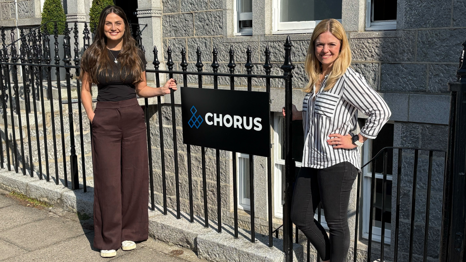 Megan Burns (left) and Kate Townsend (right)