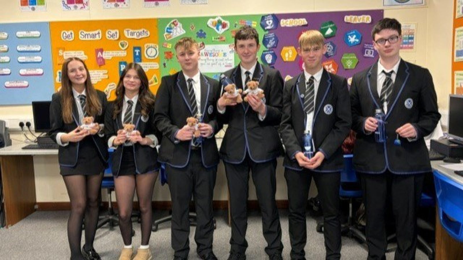 The Banff Academy inaugural cohort - SCQF Level 6 Foundation Apprenticeship in Business Skills.