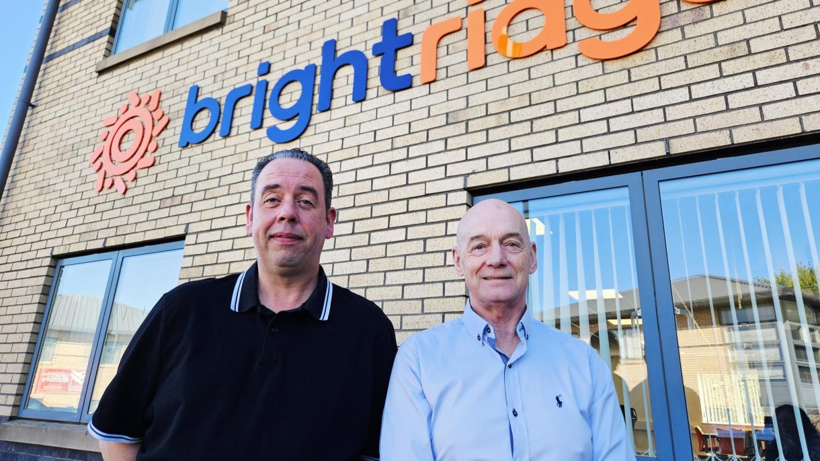 L-R: Andy McKay, Commercial Director and Iain Bett, Founder & CEO, Brightridge.