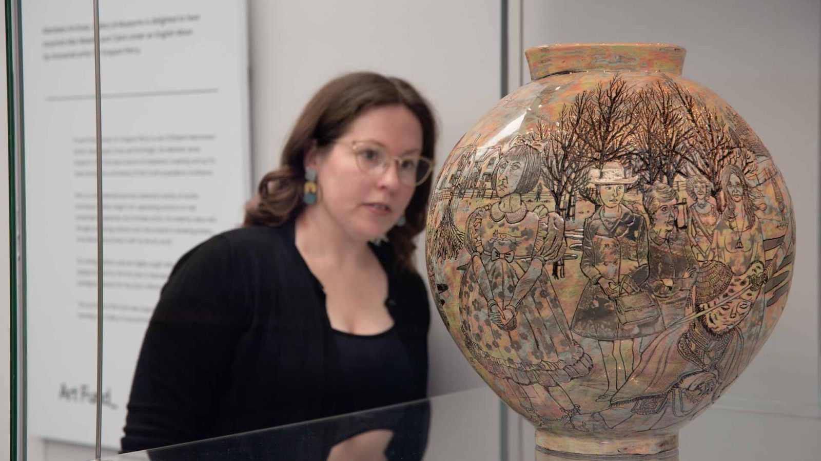 Installation view of Alan Measles and Claire Under an English Moon, 2023 © Grayson Perry