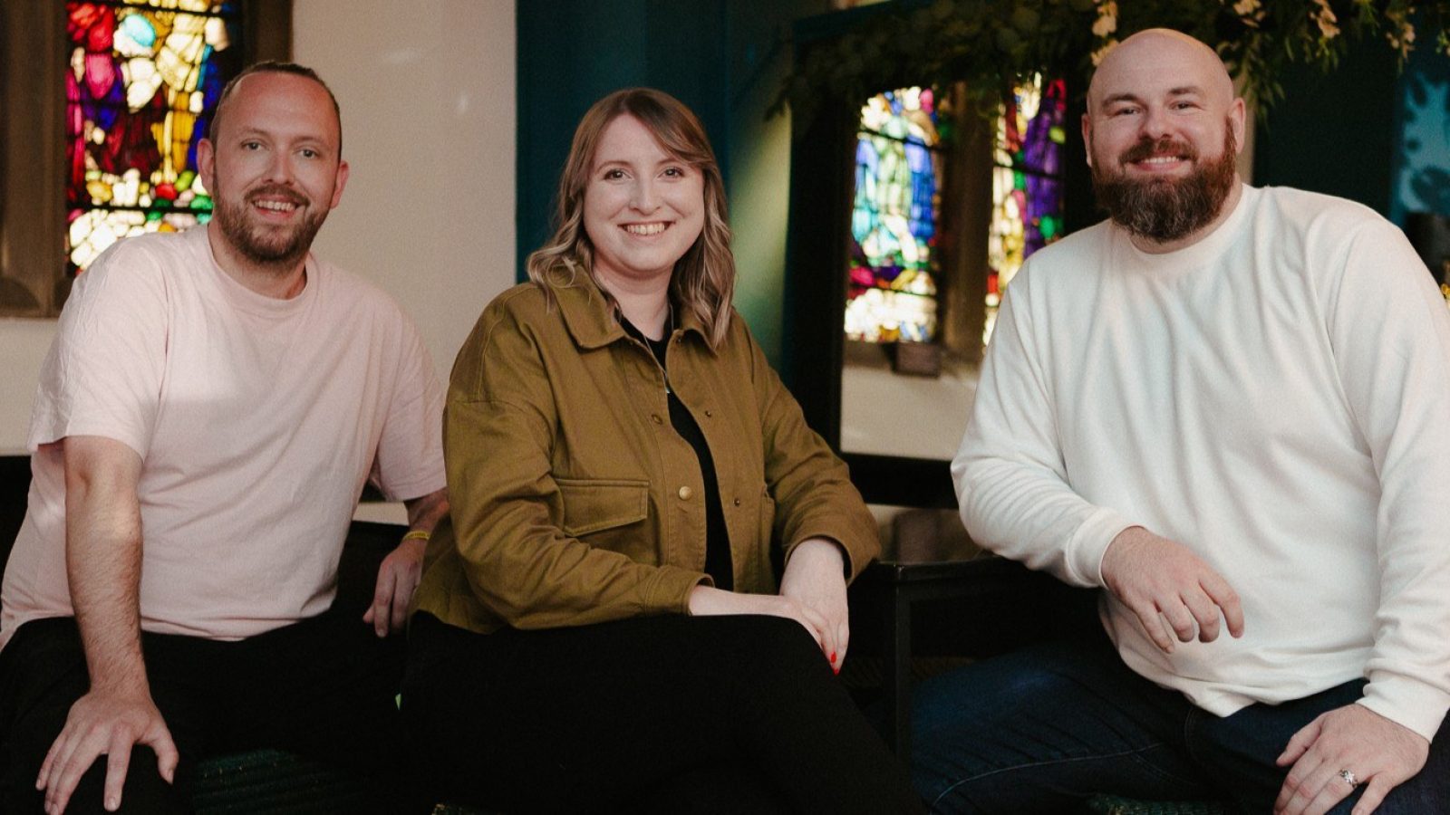 Charlie Bain, Jenna Simpson and Gregor Sey.