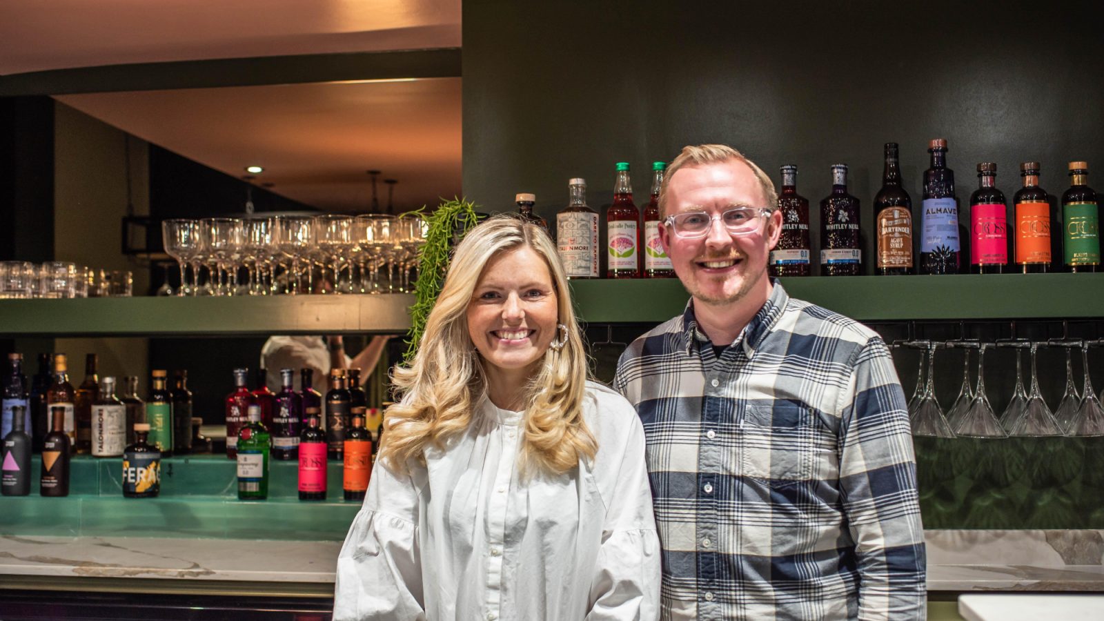 Kate Kenyon and Hayden Geraghty