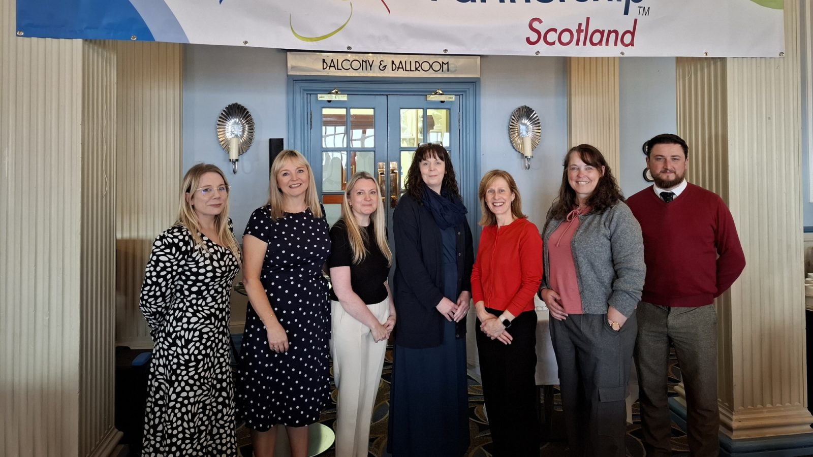 Bethan Murdoch (Deputy Chief Nurse, Aberdeen City), Sharon Clark (Family Nurse Supervisor), Tracy Thorn (Family Nurse Supervisor), Gillian Strachan (Consultant Clinical Psychologist for FNP), Amy Muirhead (Clinical Lead for FNP Scotland), Carolyn Wilson (Lead Policy Officer for FNP at the Scottish Government), David Hill (Senior Policy & Programme Officer for FNP at the Scottish Government)