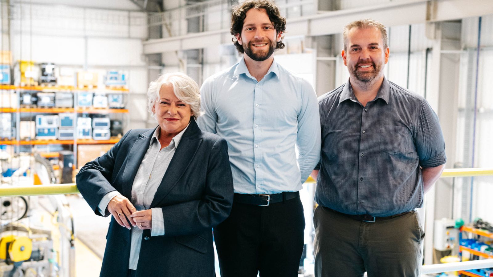 Dawn Banaszkiewicz, Andrew Baldwin and Lewis MacDonald