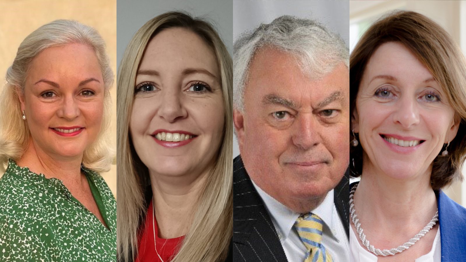 Susan Mitchell, Lindsay Sim, Robin Walker and Anne MacColl