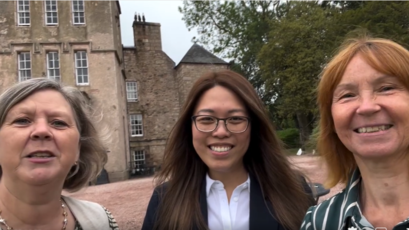 Pictured, from left, are Jayne Davidson, Julie Hutchison and Jackie Allen.