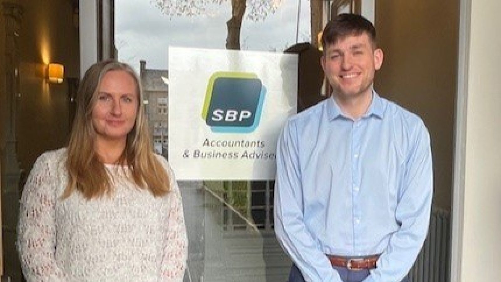 Kristina and Owen, SBP ACCA students