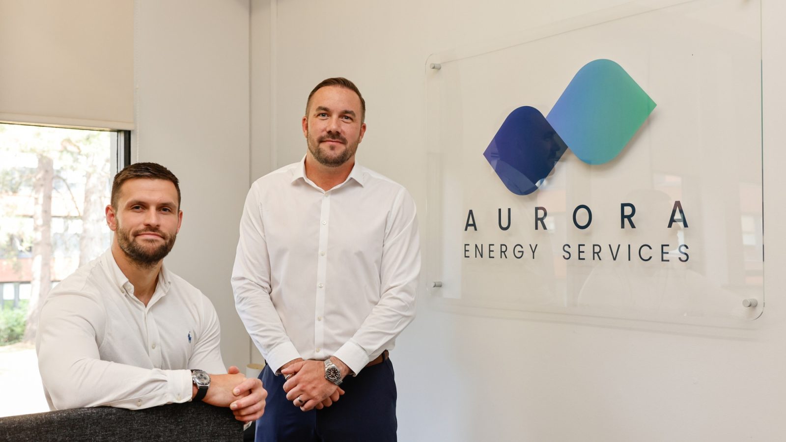Aurora Energy Services Engineering Operations Director Kane Winton and Dan French Area Manager North East of England