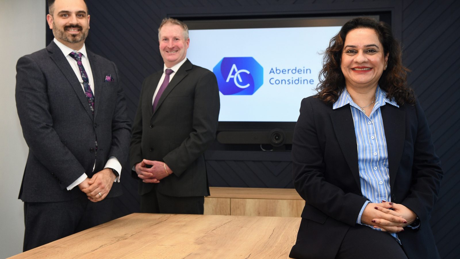 Left to right: Zarvin Vandrewala (Partner, Banking Litigation), Neil Patterson (Partner, Banking Litigation) and Shilpi Jairath (Operations Director, Banking Litigation)