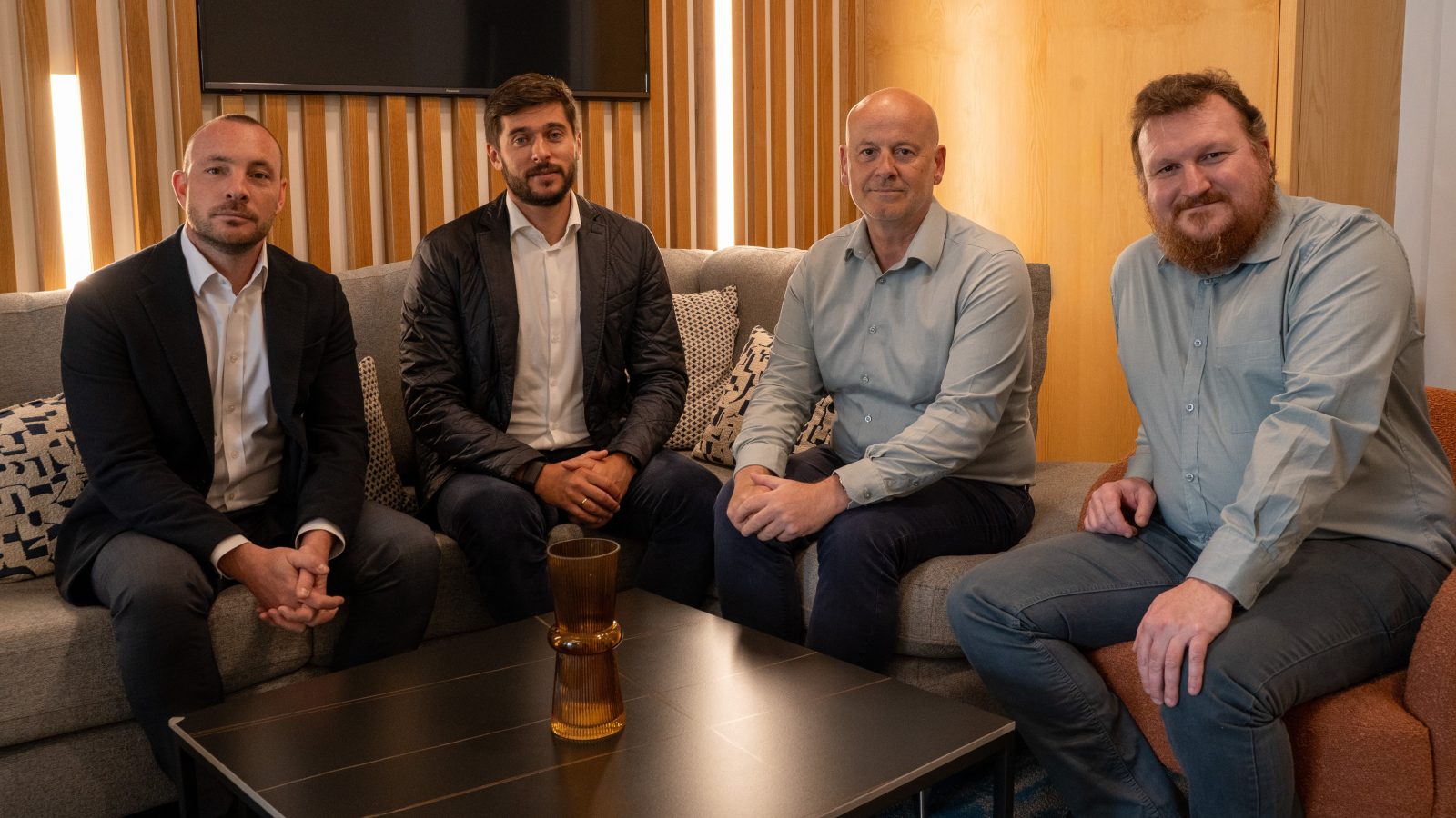 (L to R) Graeme Hogg, Konstantin Nazaruk, Craig Matthew and Arran Bastable