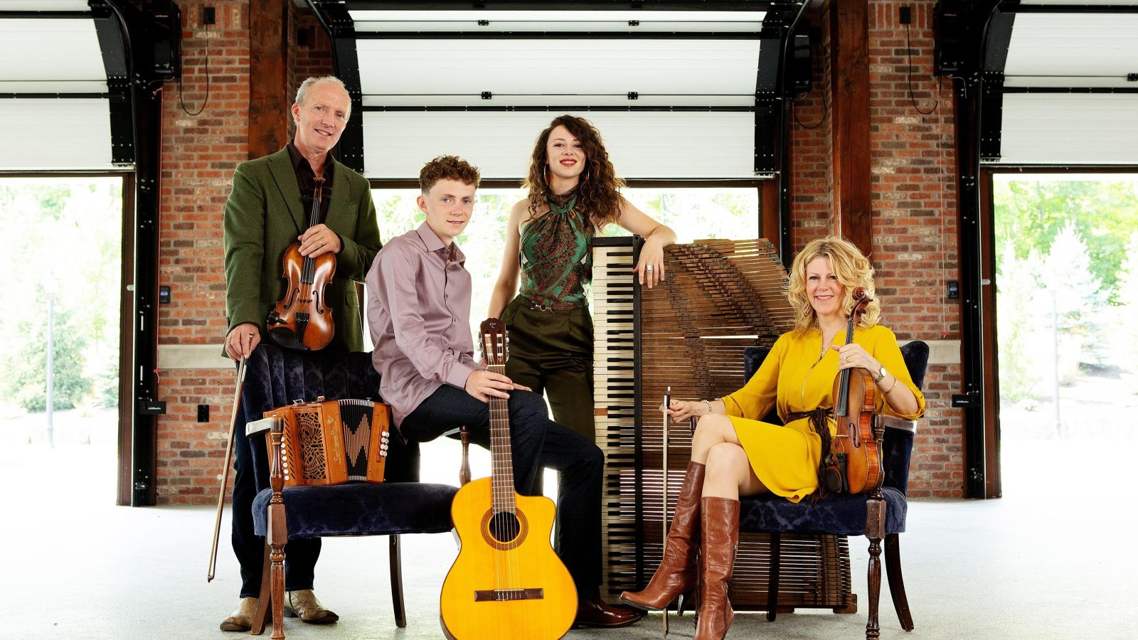 Natalie MacMaster and Donnell Leahy; Four on the Floor. Image: Rebekah Littlejohn