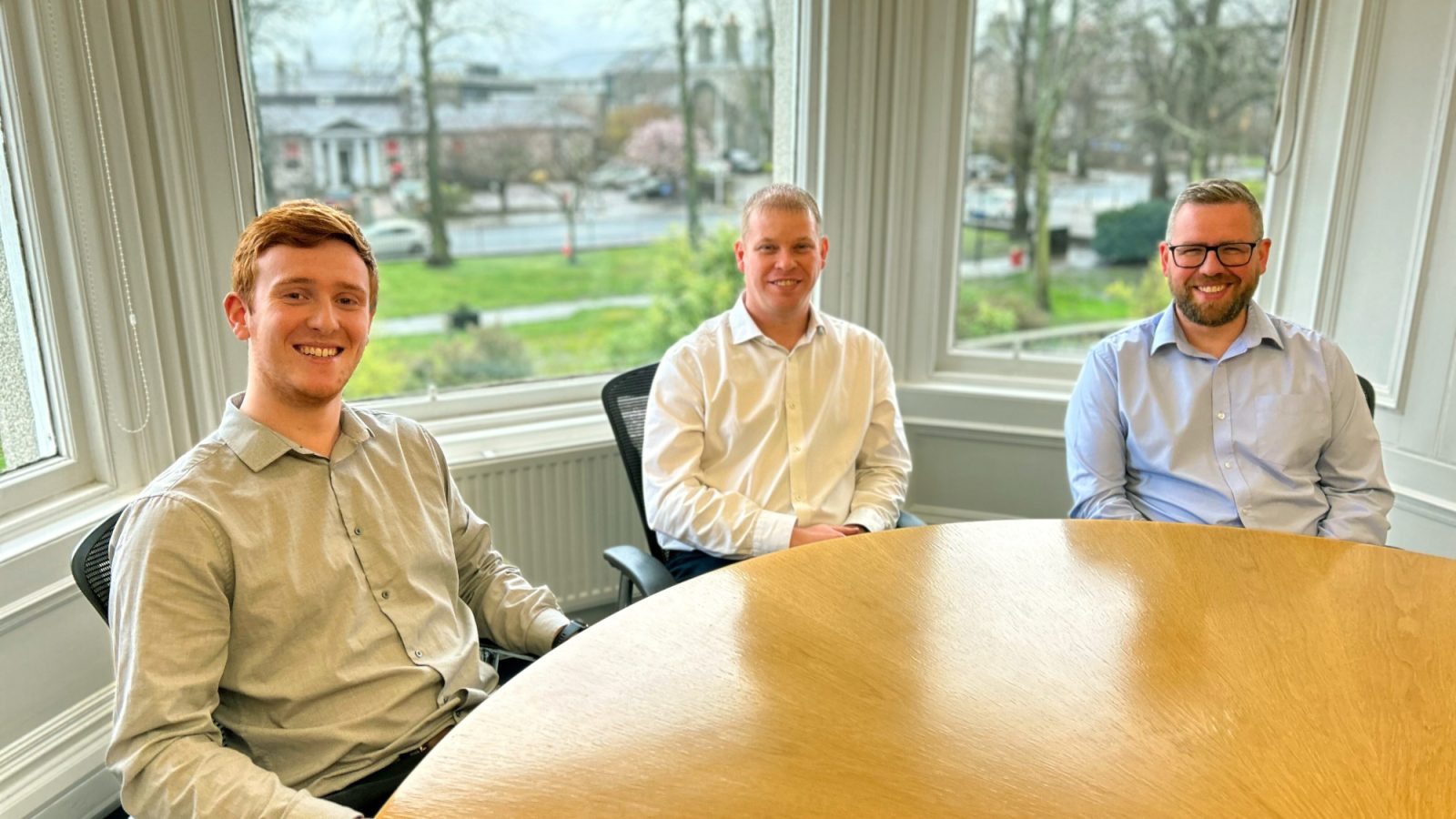 Ross Milne, Mark Hay and Phil Bellringer