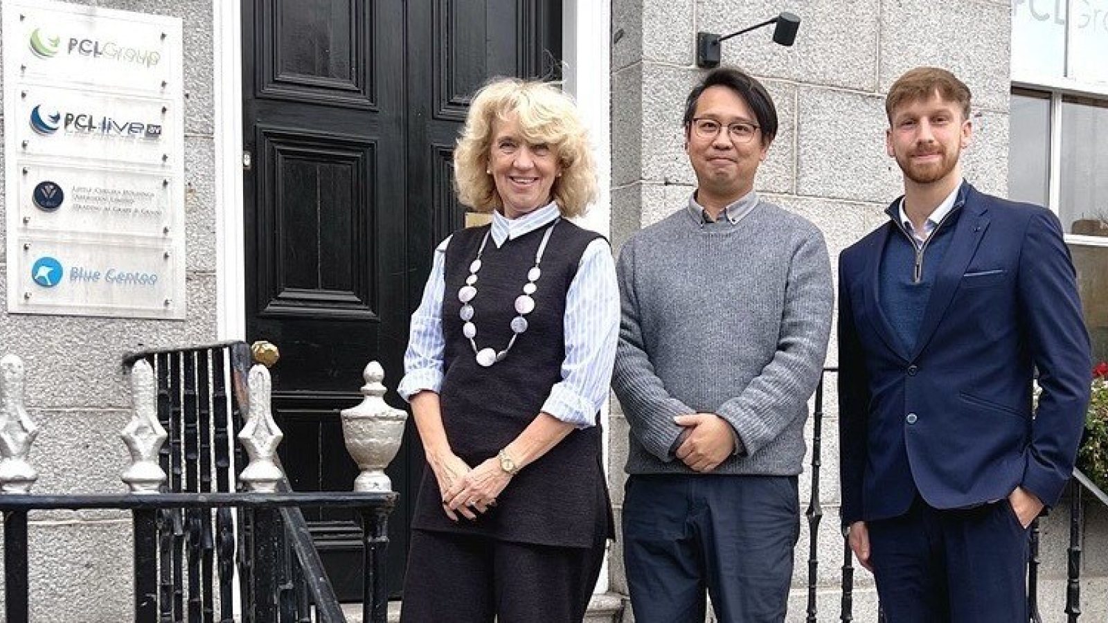 From left, Dr Jeanette Forbes OBE, CEO, with Stanley Ho, Cyber Security Lead, and Dylan Tas, Governance, Risk and Compliance Manager.