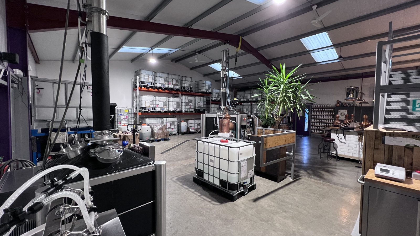 Interior of Lost Loch Distillery