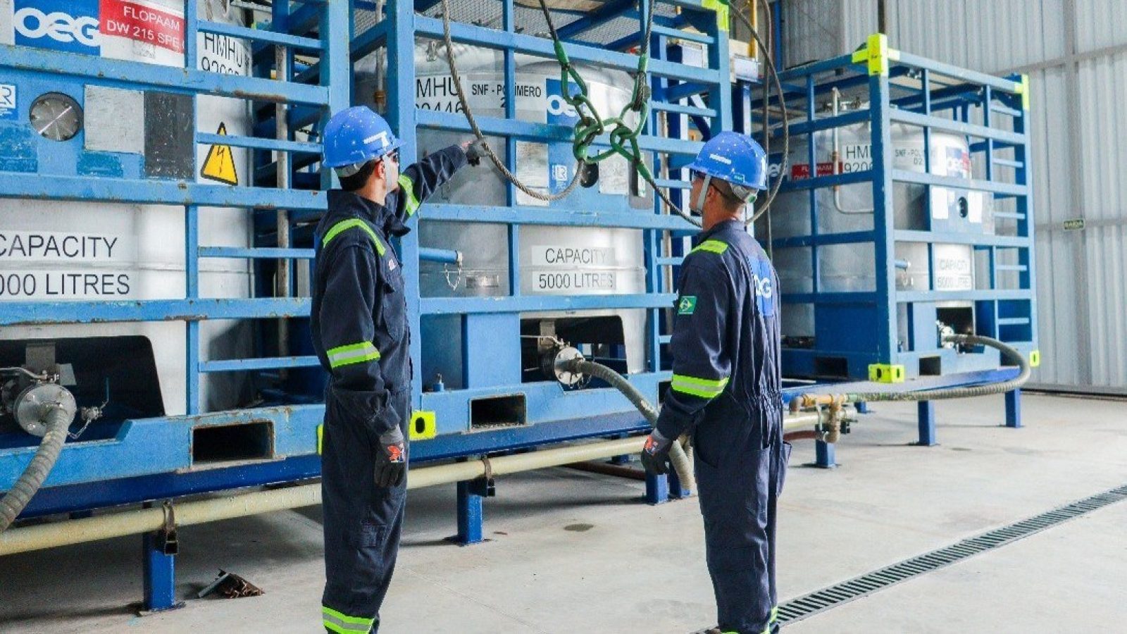 OEG’s 24,000 m² facility in Macaé provides extensive capacity for the storage and maintenance of cargo carrying units (CCUs) and tanks, supported by a 3,000 m² workshop for servicing and repairs.