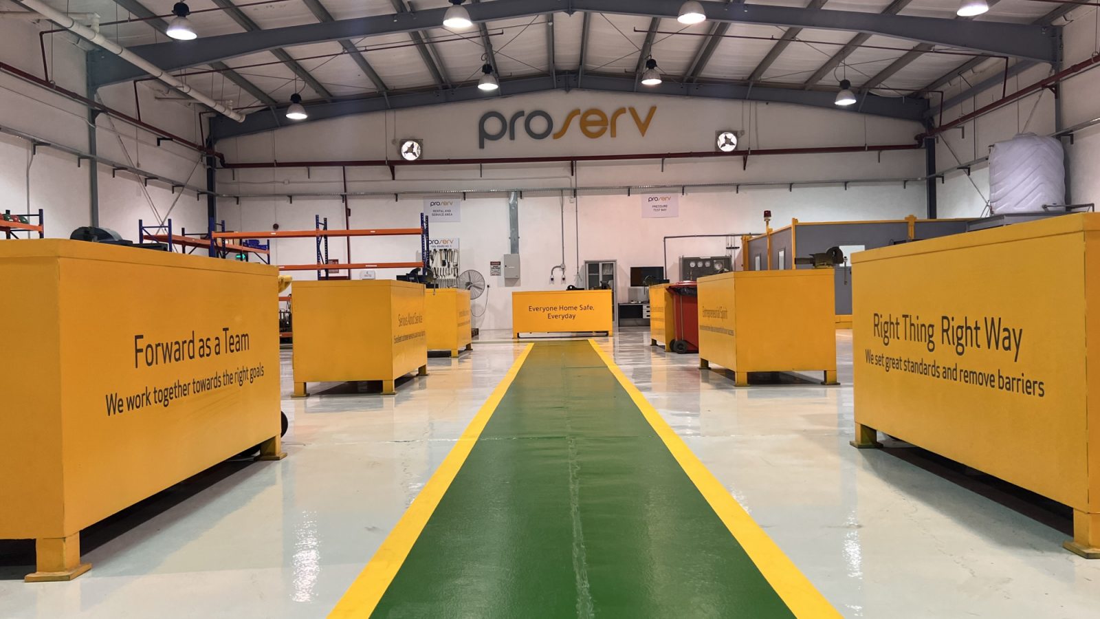 Proserv's new facility in Dammam, Saudi Arabia