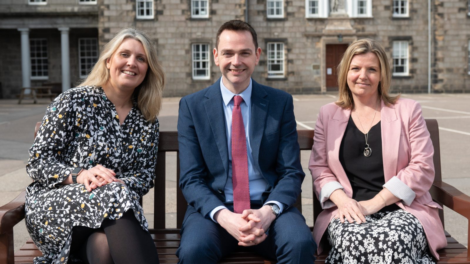 Jane Tulloch, Robin Macpherson and Clare Smith