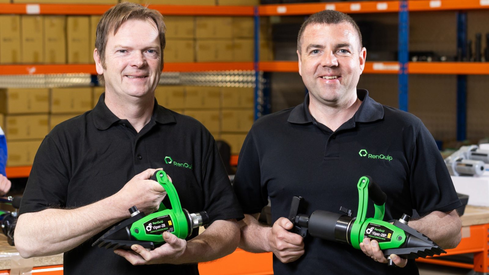 RenQuip Technical Director John Morgan (Left) and Managing Director Marc Gerrard