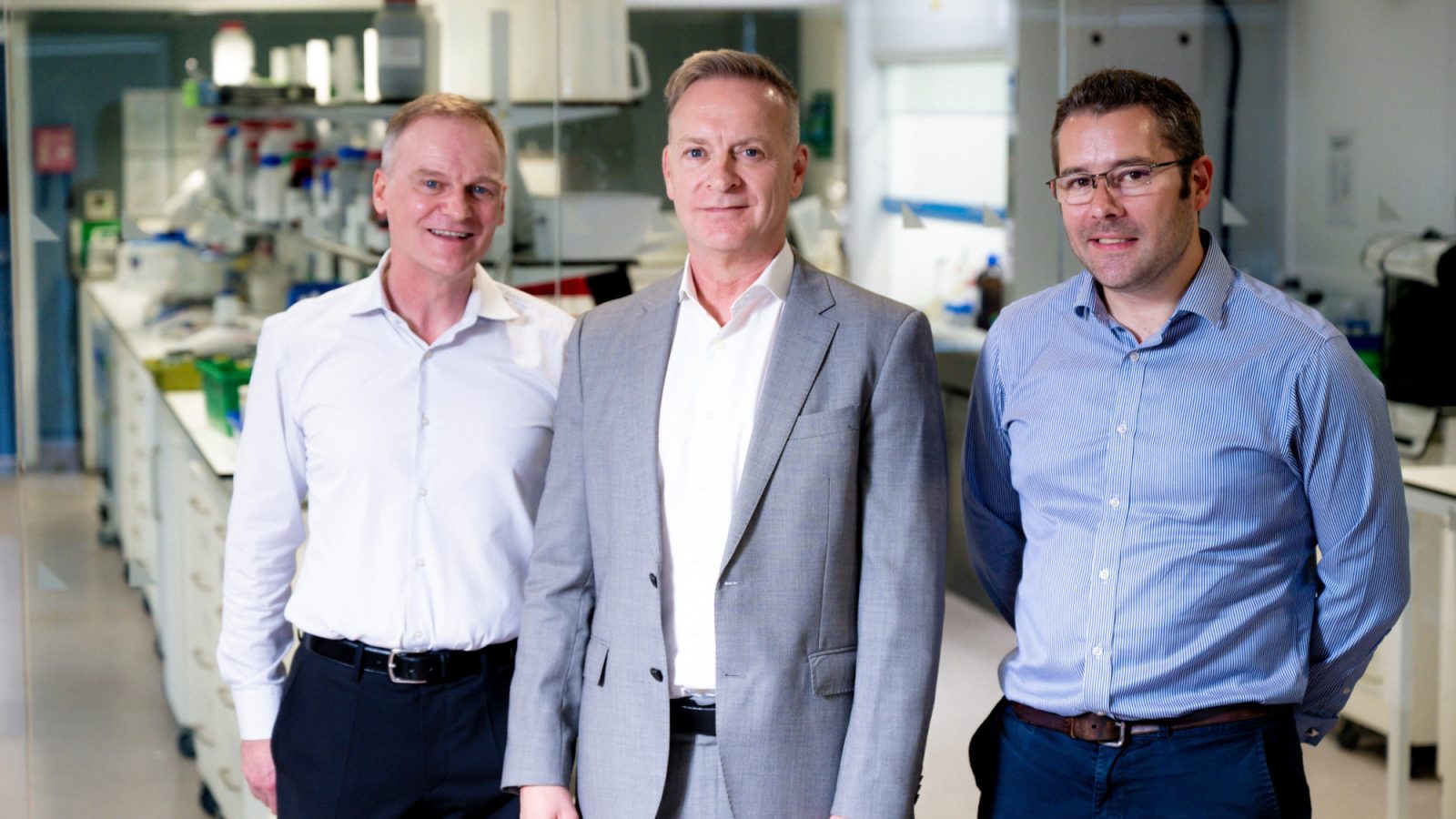 (left to right) Alex Buchan - Director of Drilling and Completions, George Dickson – CEO and Peter Wilkie - Managing Director of Roemex.