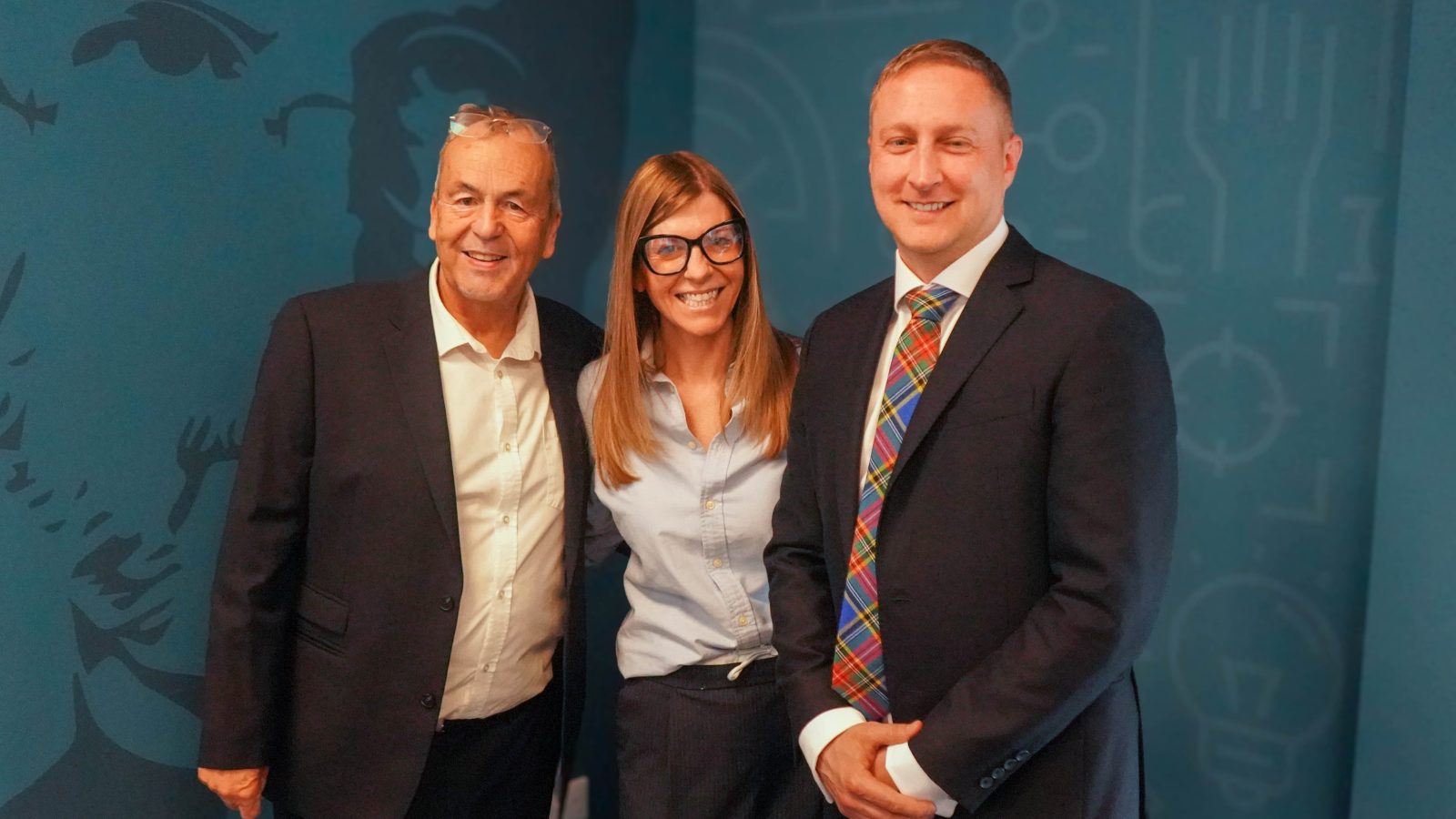 Roy MacGregor (chairman), Christine Cochrane (chief relations officer) and Barry Carruthers (chief strategy officer)