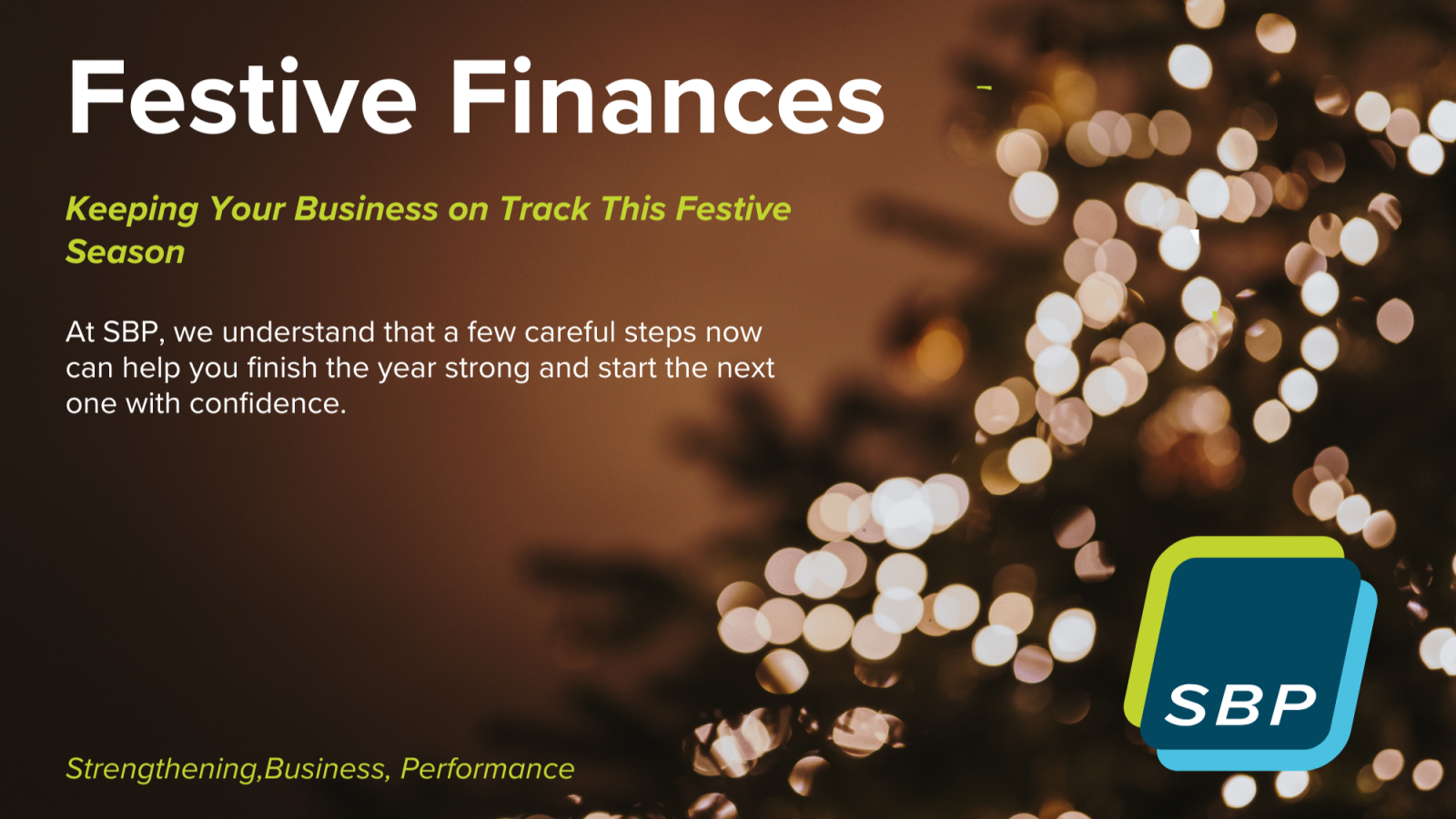 Festive finances: Keeping your business on track this festive season