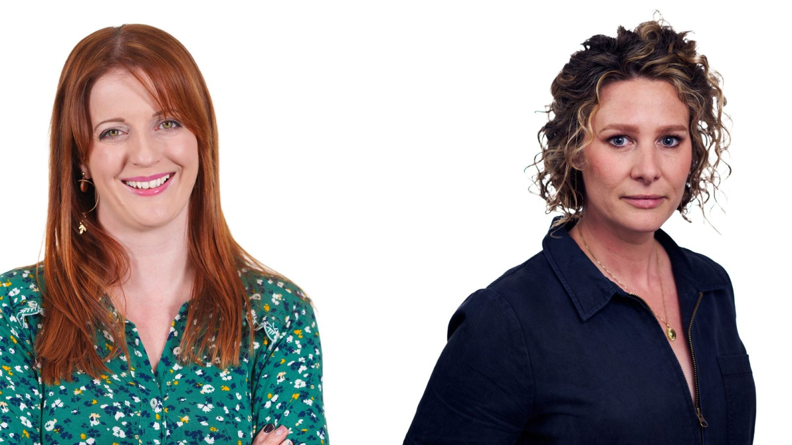 Sarah Forster, left, and Camilla Cope.