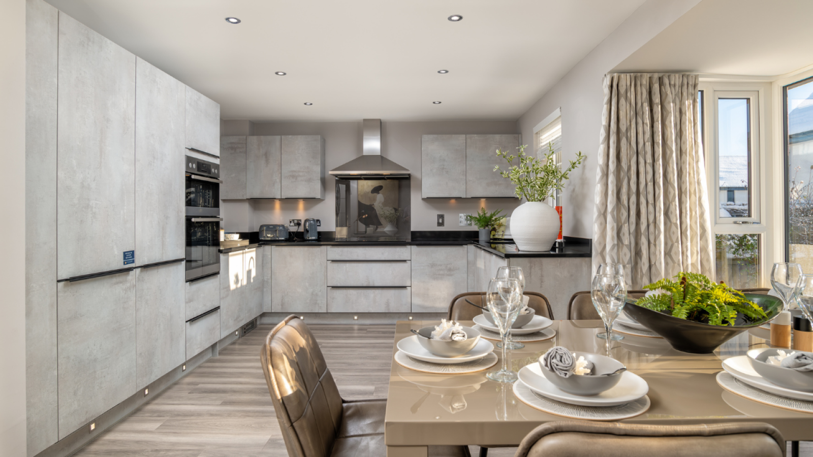 Show home kitchen Dalmally house type
