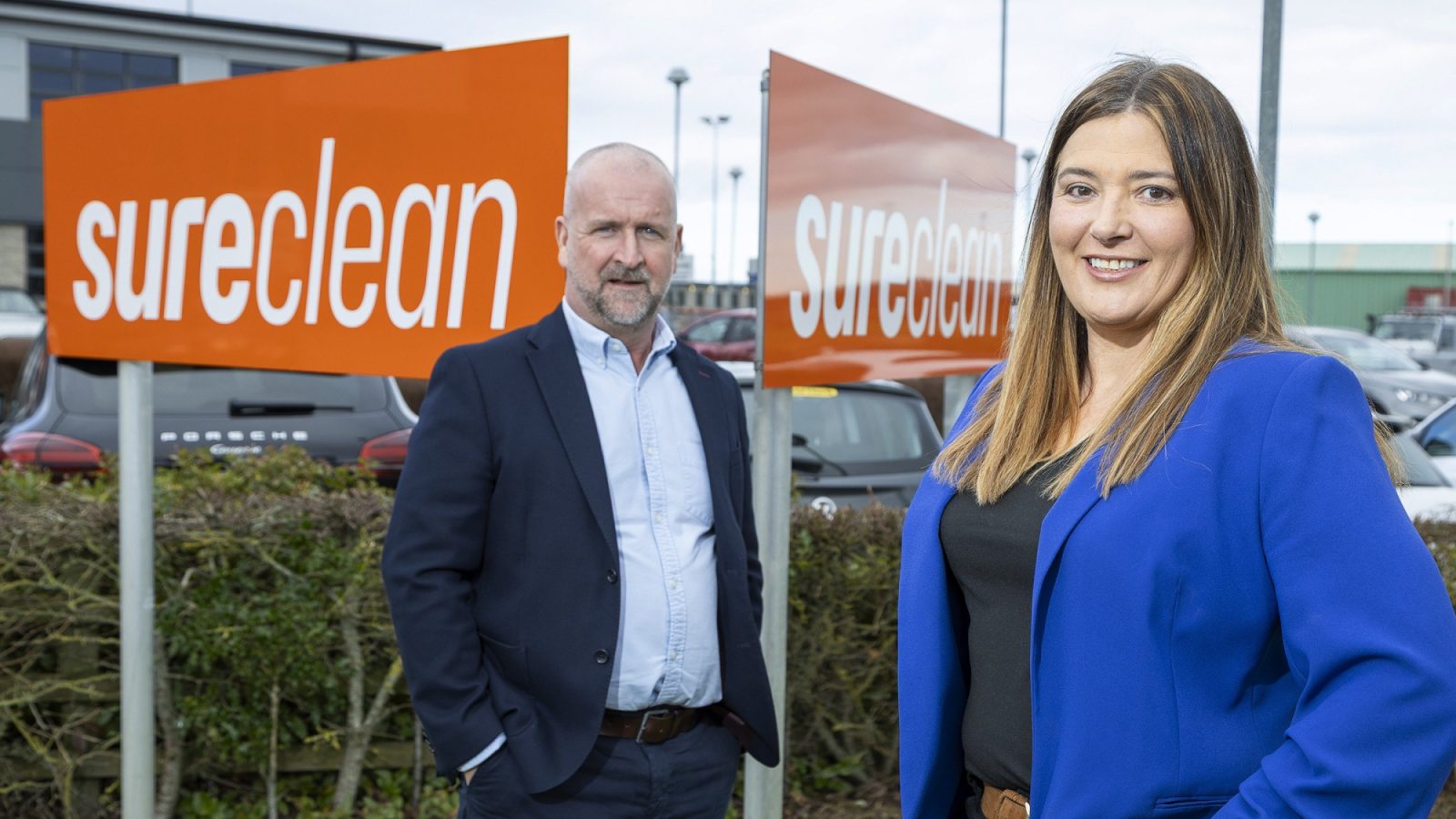 Simon Gibb, CEO, and Karen Gunn, Radiological Director.