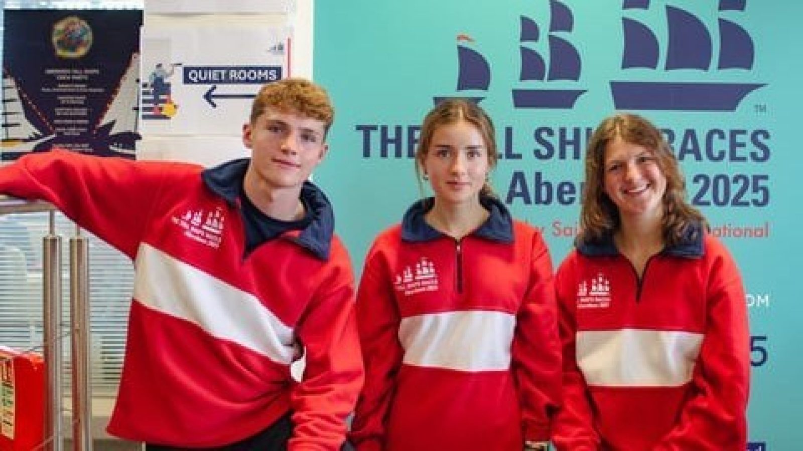 Rebecca Hodgkins, Isla Kennedy, and Harris Carnie. Image Credit: Aberdeen Inspired