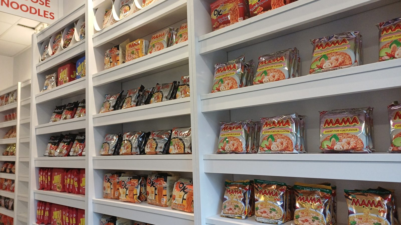 50 kinds of noodles are available at The Noodle Library