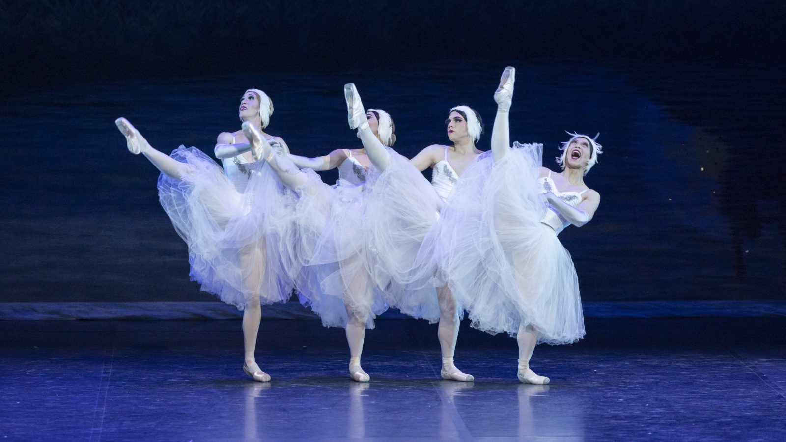 The Trocks Swan Lake. Photo Vito Lorusso