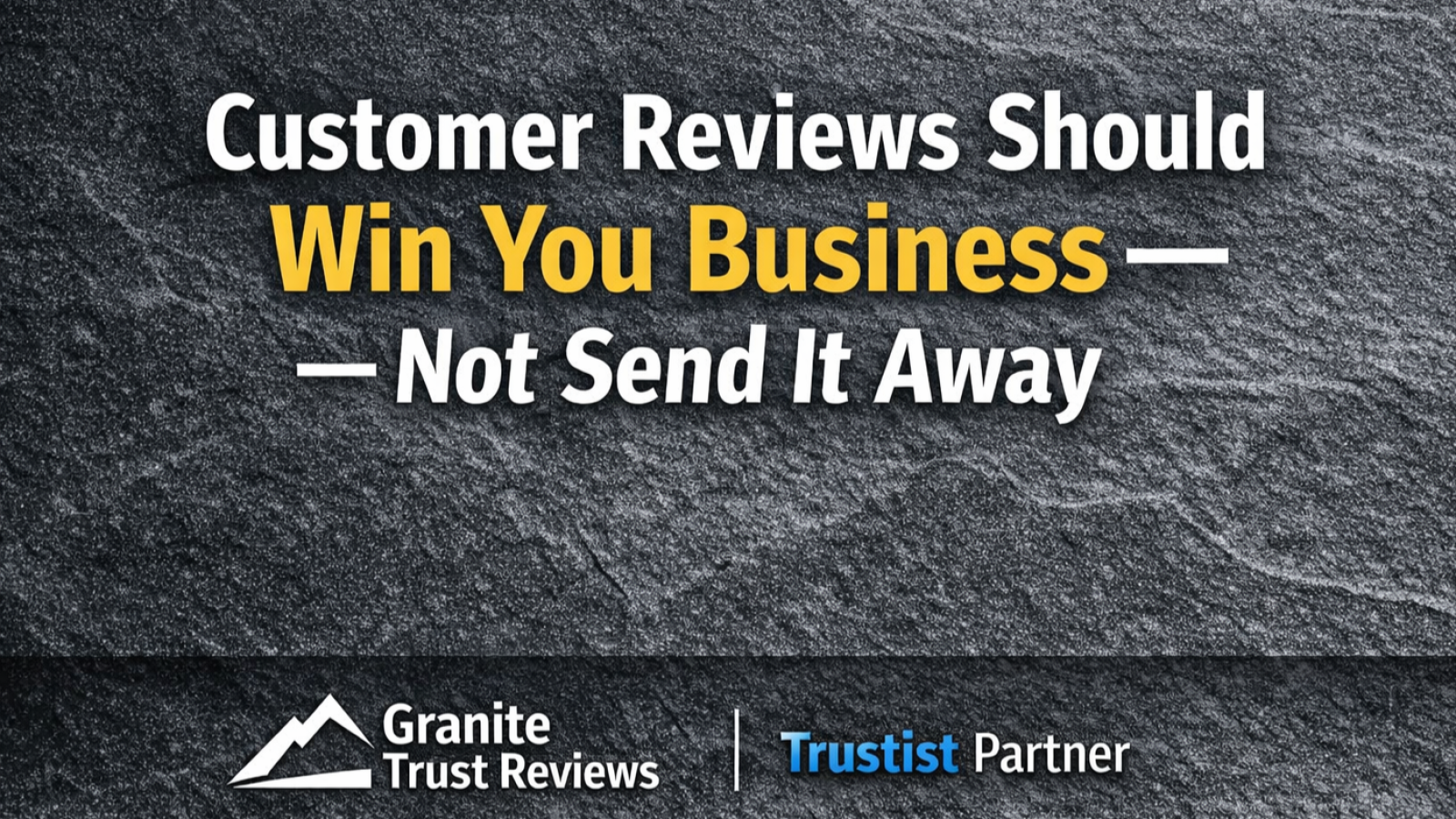 Why reviews matter more than ever