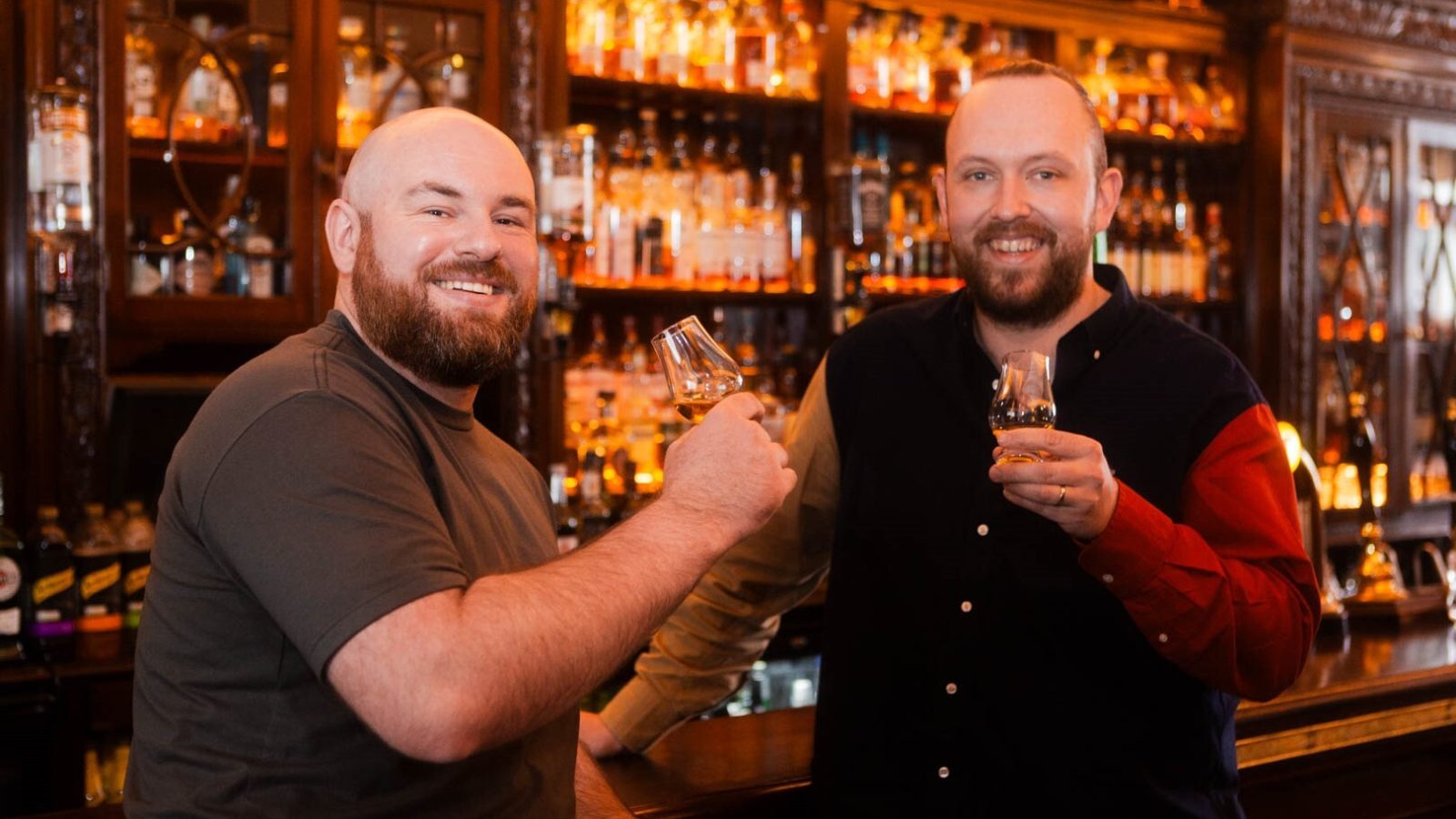 Charlie Bain and Gregor Sey at The Grill