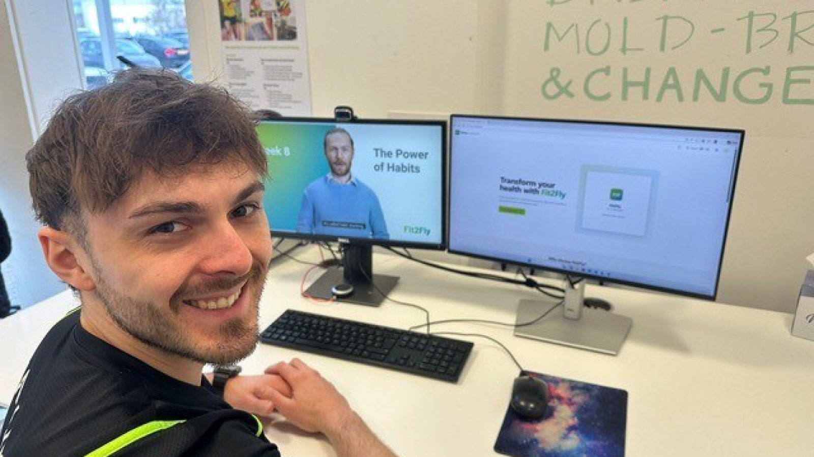 Craig Sandilands, Wellness Coach and Offshore Lead for Healthoutfit