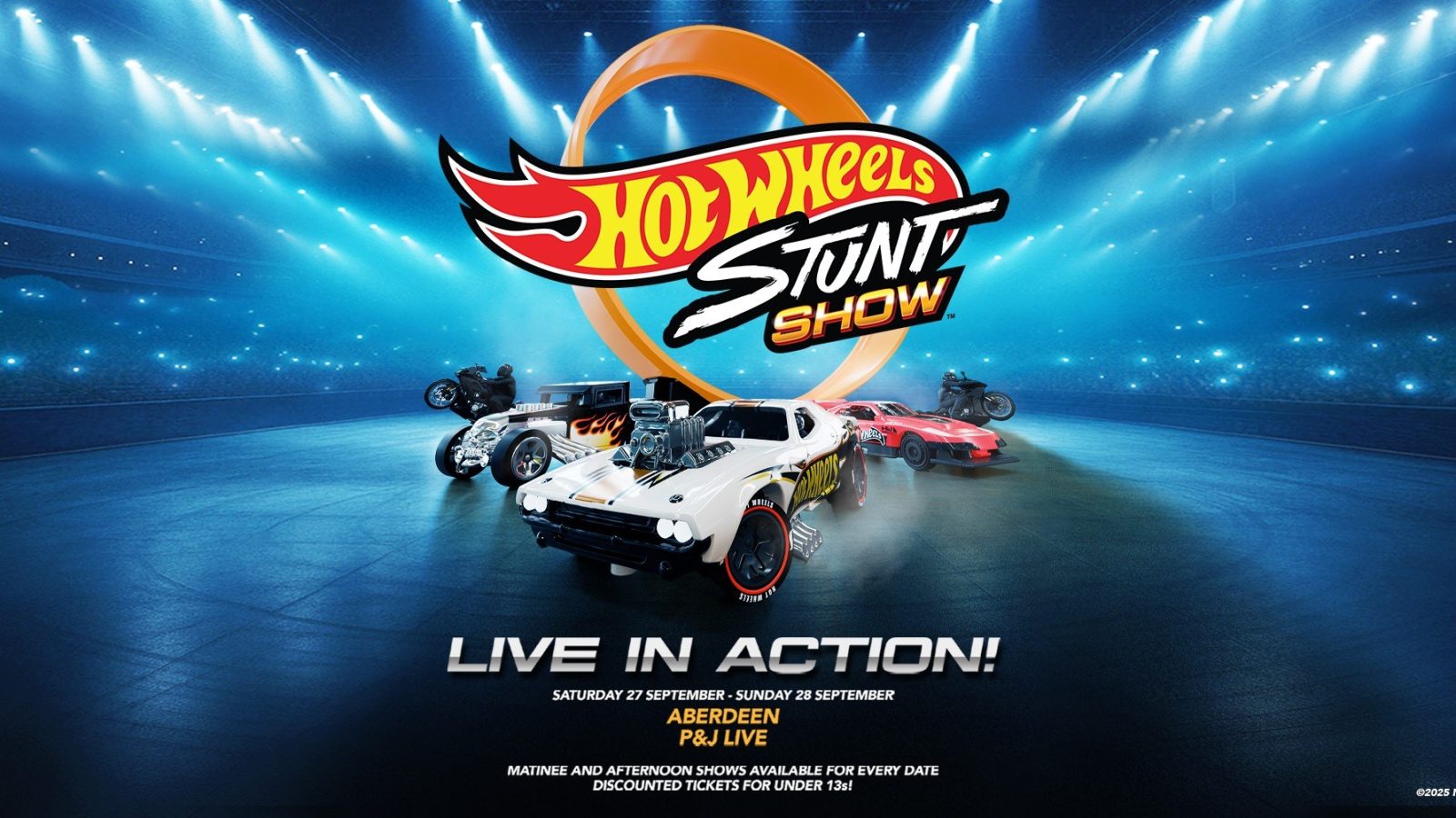 Hot wheels stunt show