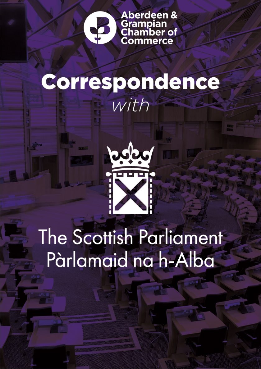 Letter to Michael Marra MSP regarding North Sea oil and gas licensing