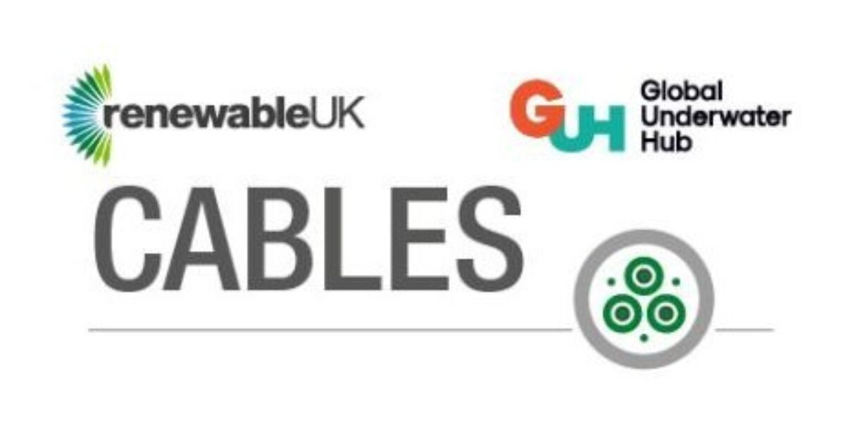 OpenGraph Image for Global Underwater Hub and RenewableUK to host Cables 2022