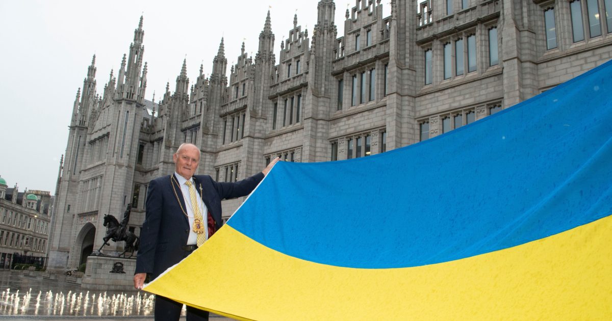 OpenGraph Image for Aberdeen in show of solidarity with Ukraine