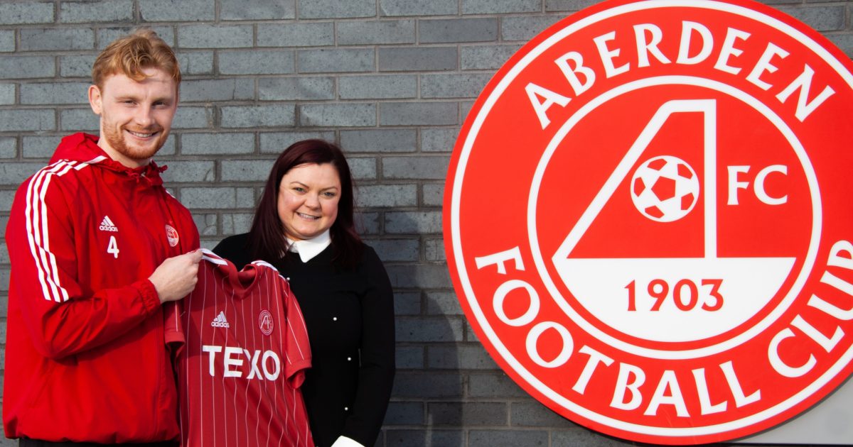 OpenGraph Image for ATPI Marine and Energy sponsors Aberdeen FC player Liam Scales for the remainder of the 2023 season