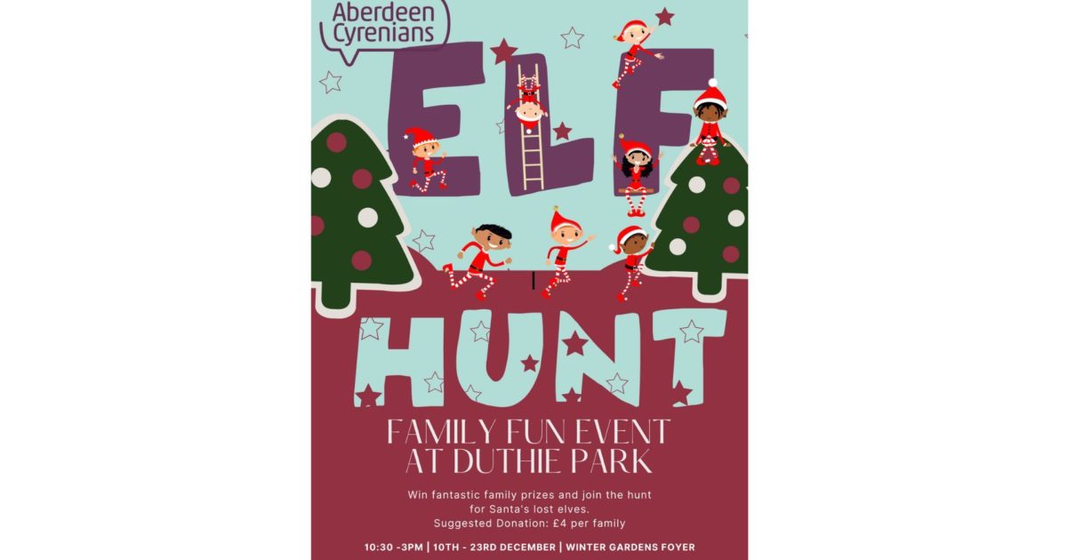 OpenGraph Image for Charity family fun event to search for misbehaving elves and win prizes